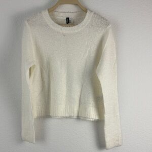 Divided Off-White Crew Neck Sweater